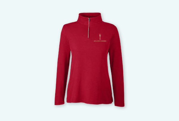 Pique Quarter-Zip for Bethesda, MD