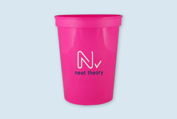 Smooth Wall Plastic Stadium Cup